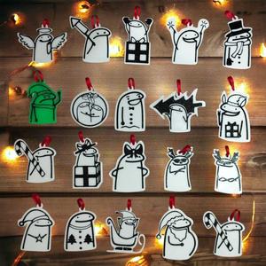 keychains / keychain , CHRISTMAS FLORK