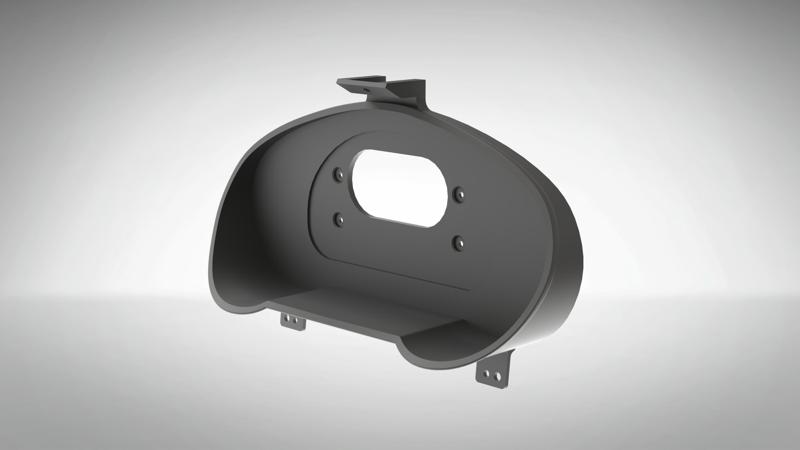 Subaru WRX Gauge cluster - AiM MXL2