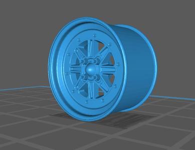 1/24 Scale Japan Racing (17 Inch) Rims
