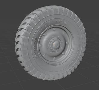 Wheels for Humber MK.II Armored Car
