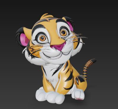 Baby animal figurines (Baby Tiger)