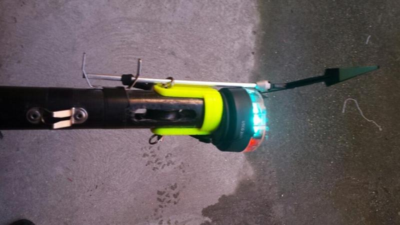 Bouchon de mat pour Weta, avec support de feu de navigation NAVISAFE