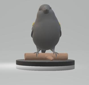PEAGON BIRD TOY 3D PRINTABLE MODEL