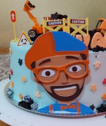 Blippi Topper Cake Cake Cake Topper