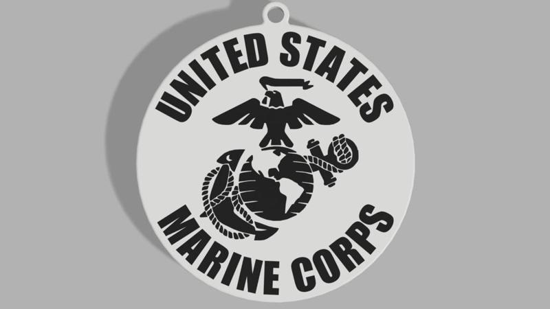 United States Marine Corps - Christmas Ornament