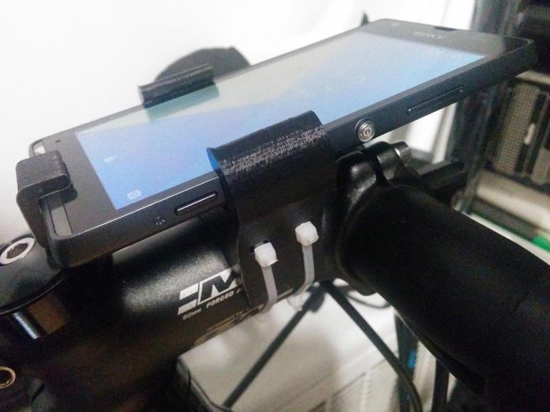 Bike phone holder (Sony Xperia SP)