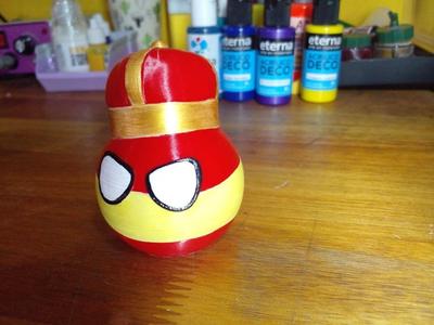 countryballs Russia and Spain