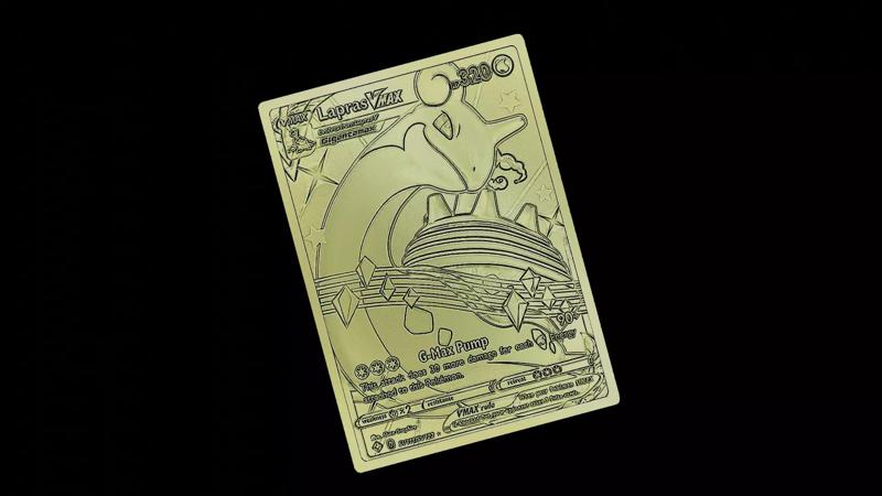 LAPRAS VMAX POKEMON CARD