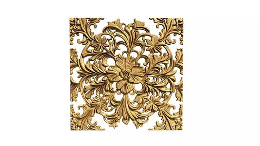 Classic decor set  ornament wall mural 52