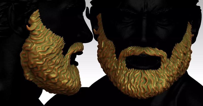 3D beard V02