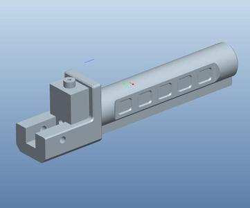 Lambda Defence GHM9 Stock Tube + ACR stock adapter (Airsoft Replica)