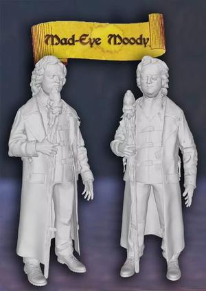 Mad Eye Alastor Moody Harry Potter Action Figures