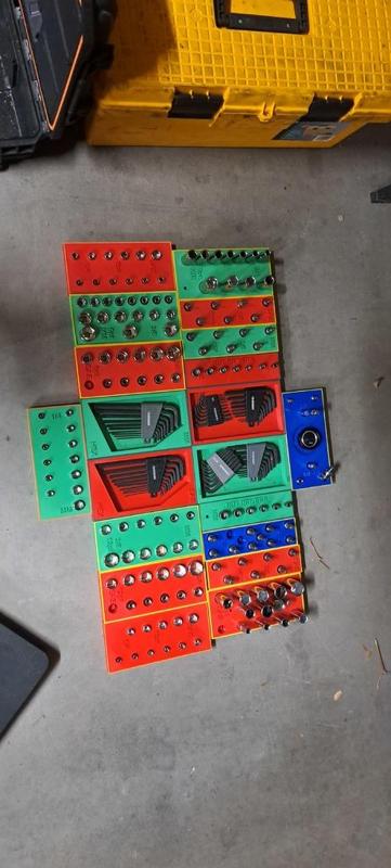 Socket Set mounts/holder/Trays