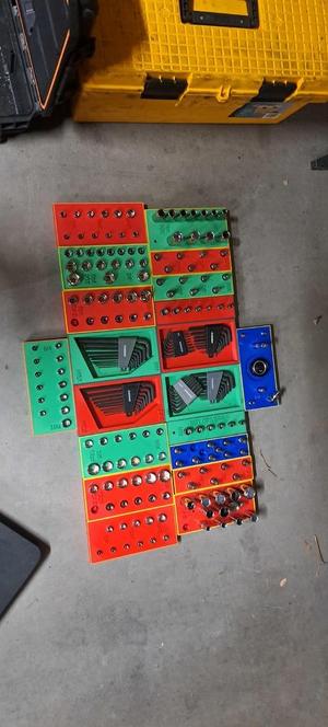 Socket Set mounts/holder/Trays