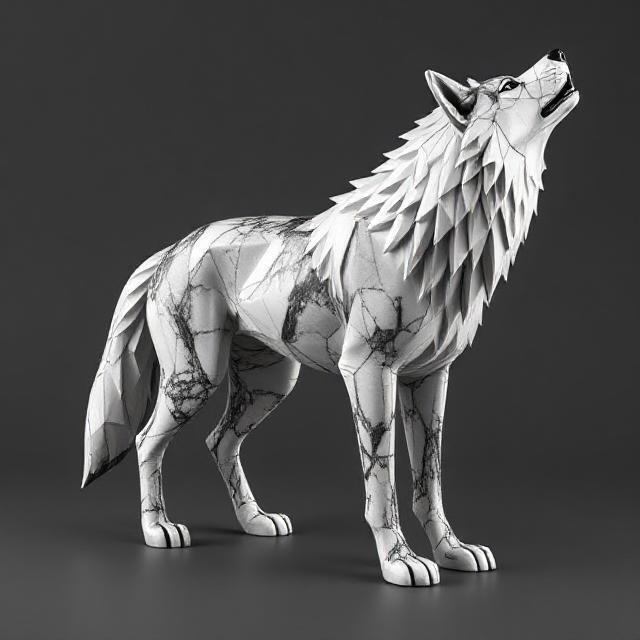 Wolf – 3D Model of a Majestic and Fearless Creature