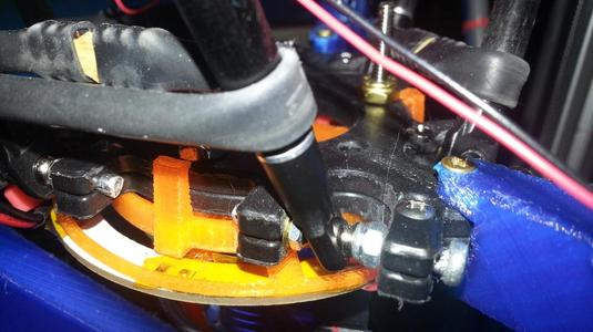 LED Ring Snap Mount for Rostock MAX