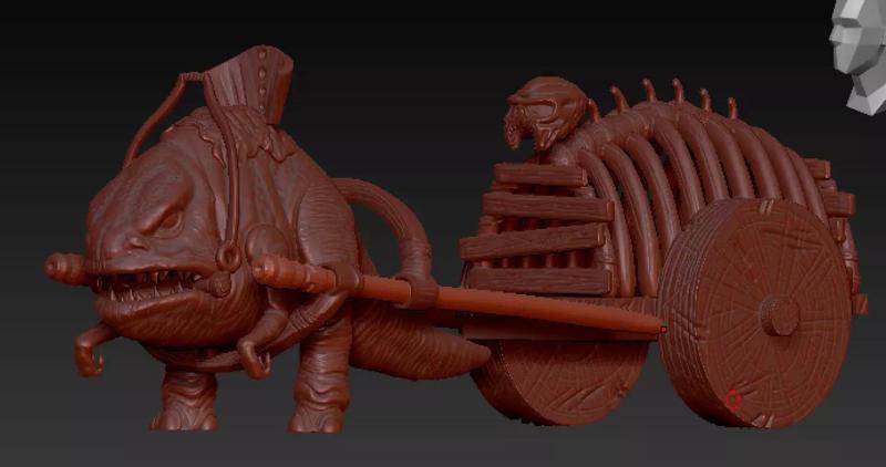 star wars blurg Prisoner Car Ewoks The Battle for Endor