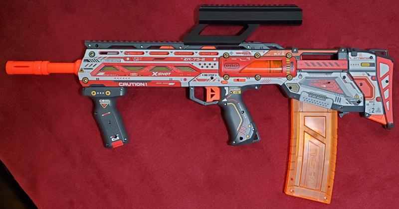 X Shot Longshot AUG Kit & Grip and Carrying Handle