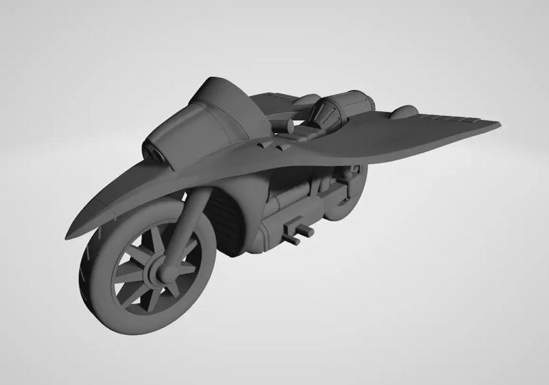 Motorcycle Hiroshi Shiba Jeeg robot steel