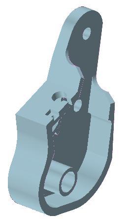 Alfa romeo 159 motor hood handle