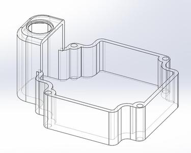 Nema 34 Stepper Cover - editable
