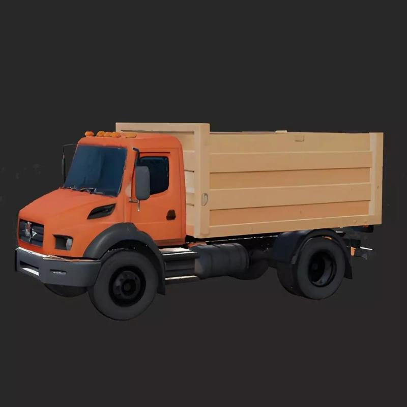 Heavy Duty Dump Truck - 3D Printable Construction Vehicle Model