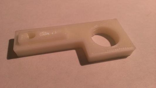Prusa i3v Latched Switch (Button) Bracket
