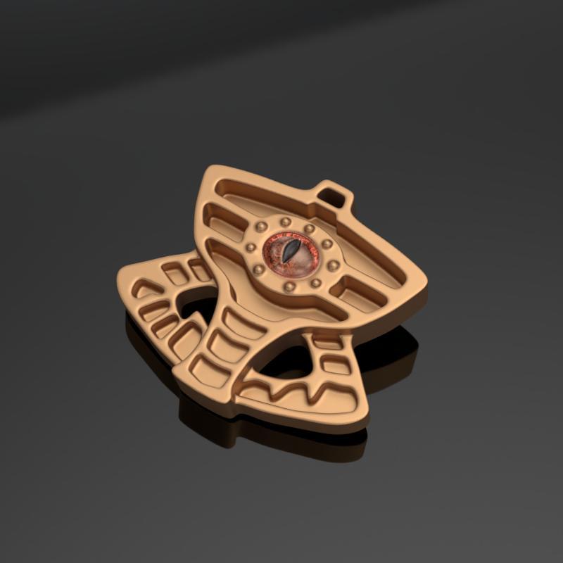 MEDALLION OF SERPOS - MASTERS OF THE UNIVERSE - ORIGINS