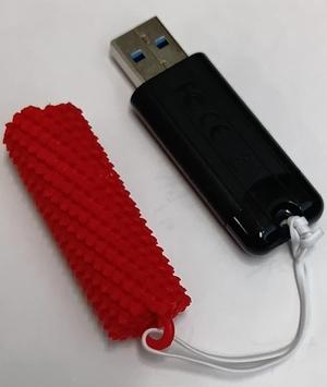 Tobacco Mosaic Virus Keychain