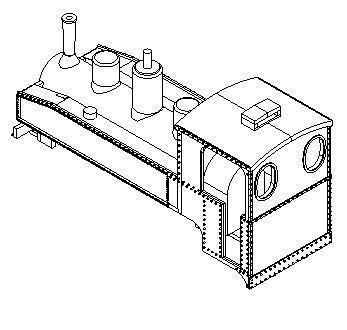 'Brigade' 080T (60cm gauge) 1/35 scale