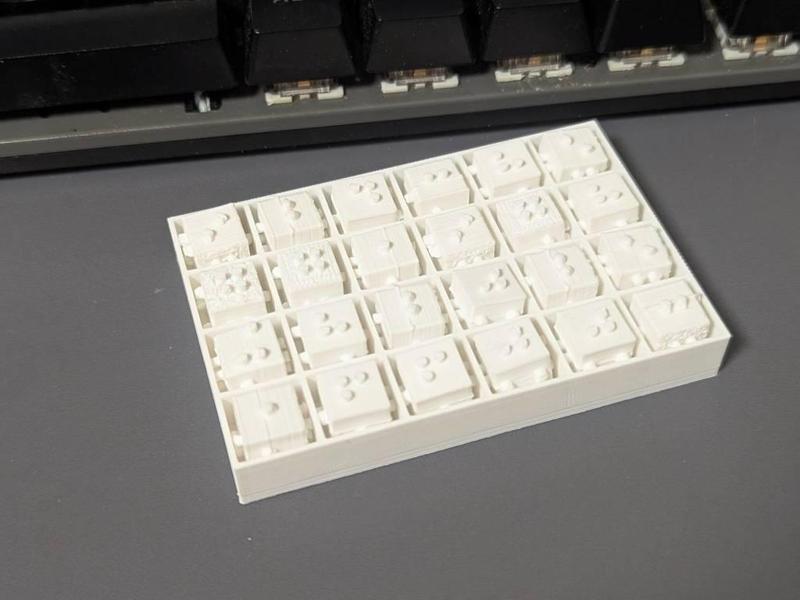 Braille Math Cube