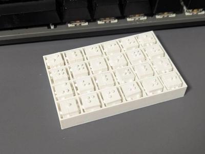 Braille Math Cube