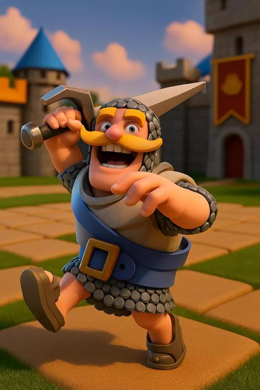 clash royale Caballero