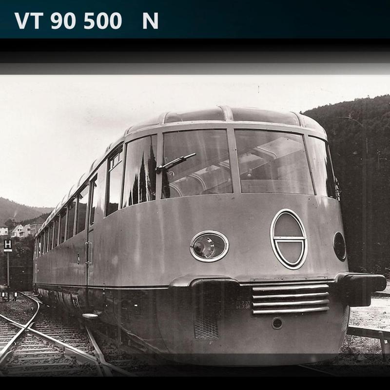 VT90 500 / BR137 Glasszug    N