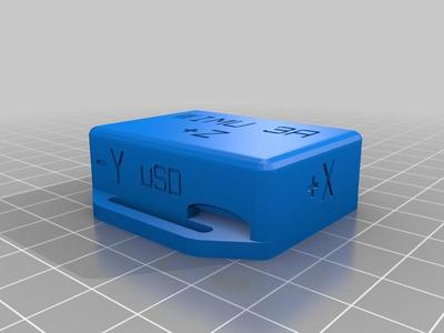WIMUv3a Packagaing from OpenSCAD Parametric Packaging Script v2