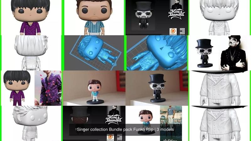 Singer collection Bundle pack Funko Pop
