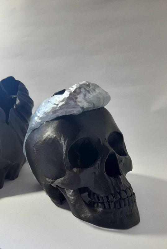 Rock a Billy skull Skull type desk