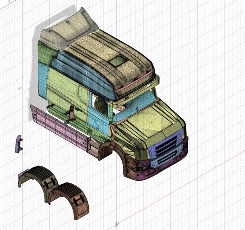 tamiya scania hauber longline r630