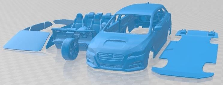 Subaru Levorg 2015 Printable Car