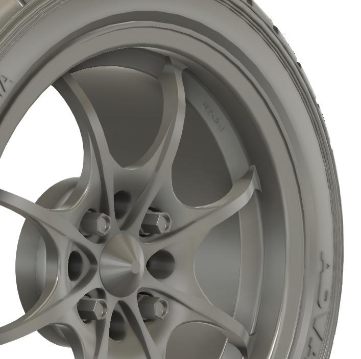 1/24 16x7 Mugen MF8 4Hx100 wheels