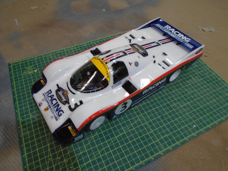 Spoked Rear Wheel for F104 Tire Tamiya 956 RC