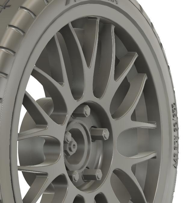 1/24 18x8 BBS DTM wheels