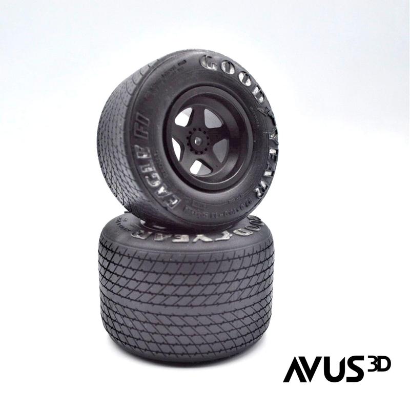 Goodyear Rain Tyres for McLaren MP4/4 MP4/6 1:12 scale (Tamiya and /or Meng kits)