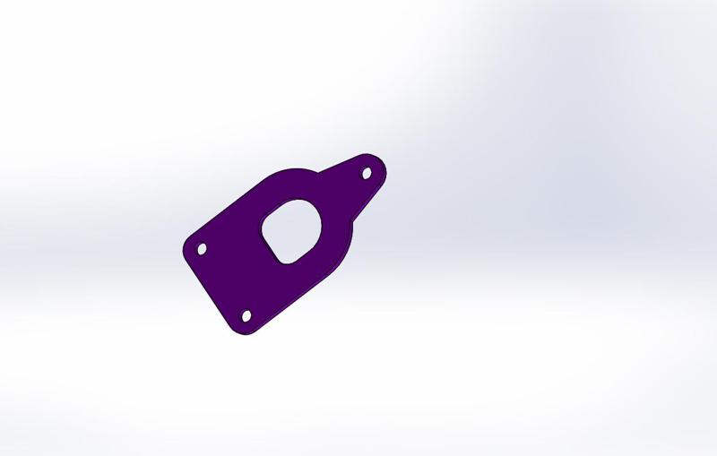 Tamiya F103 Shock absorber plate