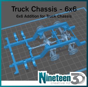 Truck Chassis - 6x6 Addition