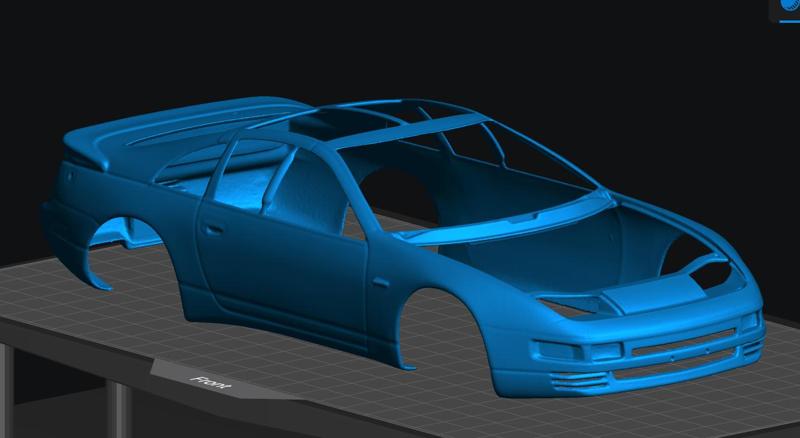 NISSAN 300ZX 3D SCANNED BODY 1/24 TAMIYA