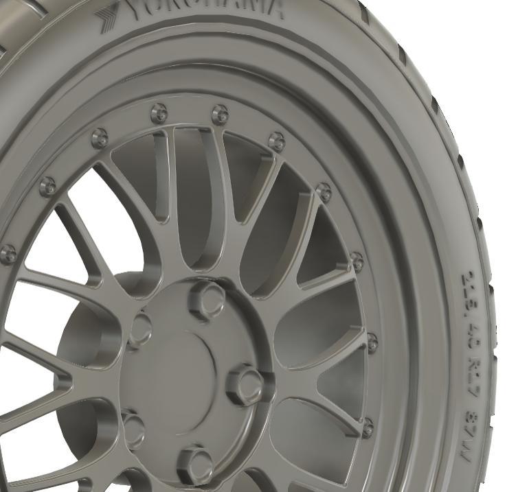 1/24 17x7.5 BBS LM wheels