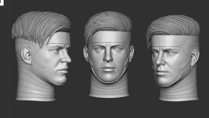 Channing Tatum - Gambit Headsculpt