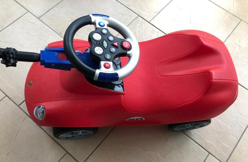 Big Bobby Car (BIG-BOBBY-CAR) towing adapter for broom stick with quick release and universal broom hook