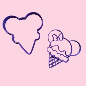 cutter and stamp minnie ice cream